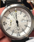 Denis, P. sold his IWC Aquatimer Chrono Day Date