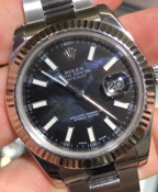 Harry, D. sold his Rolex Datejust II.