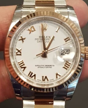 Glenn, S. sold his Rolex Datejust Two Tone.